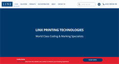 Desktop Screenshot of linxglobal.com